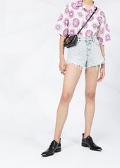 Alexander Wang Bite high-waisted denim shorts