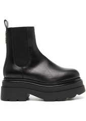 Alexander Wang Carter 75mm platform Chelsea boots