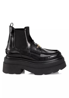 Alexander Wang Carter Leather Platform Ankle Boots