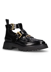 Alexander Wang Carter Lug Patent Leather Ankle Boots