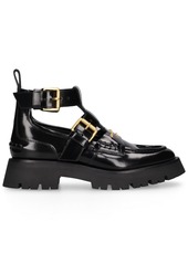 Alexander Wang Carter Lug Patent Leather Ankle Boots
