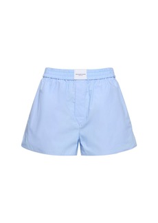 Alexander Wang Classic Cotton Boxer Shorts