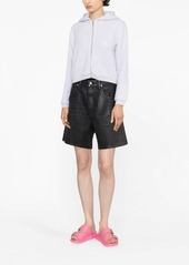 Alexander Wang coated denim shorts