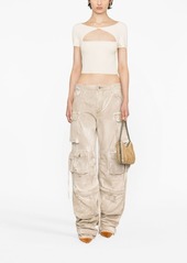 Alexander Wang cut-out knitted top