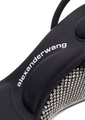 Alexander Wang Dahlia crystal-embellished wedge 105mm sandals