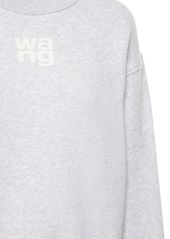 Alexander Wang Essential Logo Cotton Jersey Sweatshirt