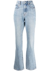 Alexander Wang Fly high-rise slim-fit jeans