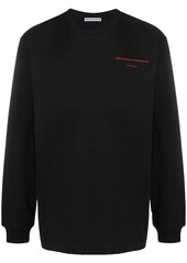 Alexander Wang graphic print cotton sweatshirt