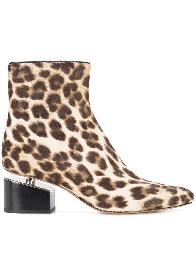 alexander wang leopard boots