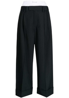 Alexander Wang layered tailored trousers