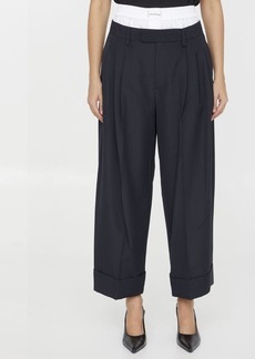 Alexander Wang Layered tailored trousers
