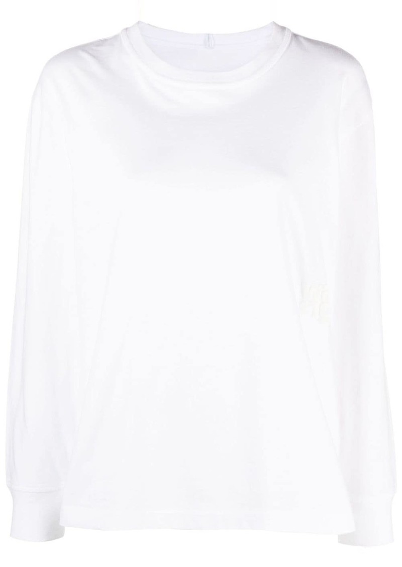 Alexander Wang logo-appliqué cotton T-shirt