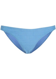 Alexander Wang logo-knit bikini bottoms