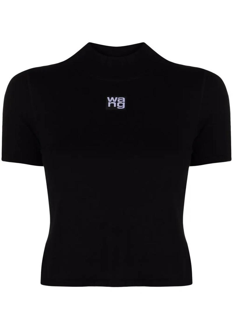 Alexander Wang high neck logo top