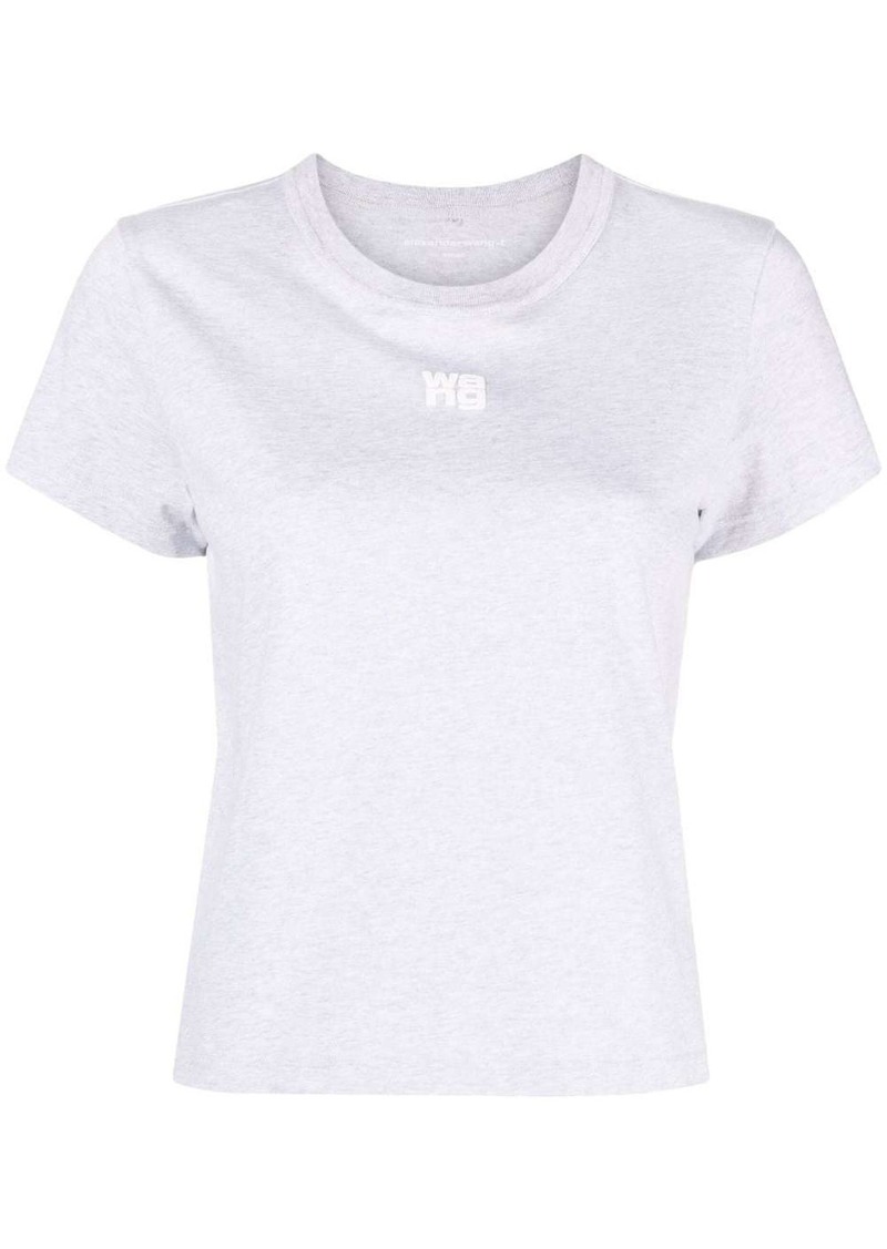 Alexander Wang logo patch short-sleeve T-shirt