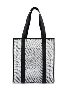 Alexander Wang logo-print big tote bag