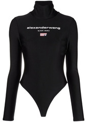 Alexander Wang logo-print bodysuit