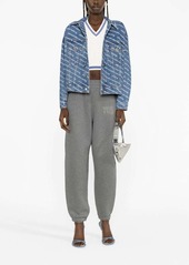 Alexander Wang logo-print denim jacket