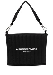 Alexander Wang logo-print quilted tote bag