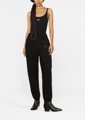 Alexander Wang logo-print tapered track pants