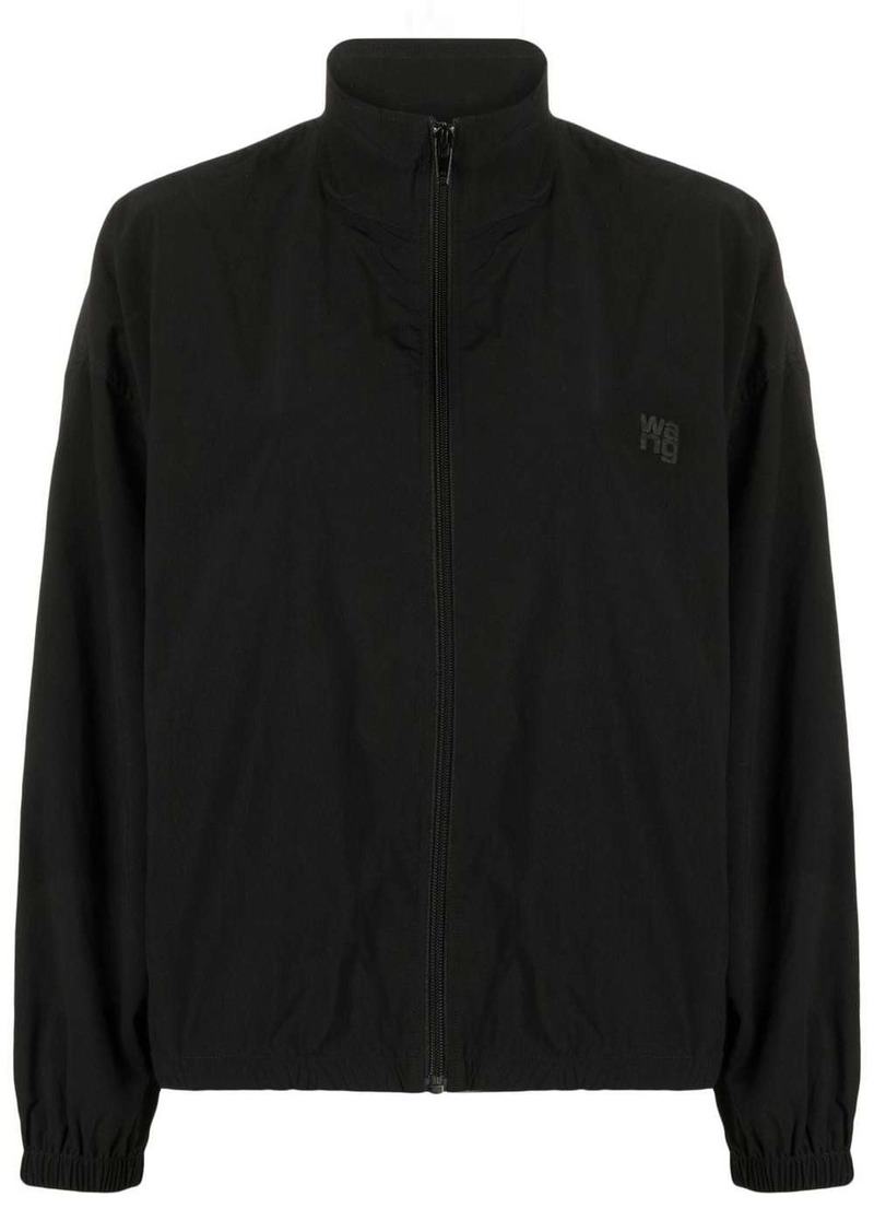 Alexander Wang logo-print track jacket