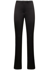 Alexander Wang Logo Tailored Cotton Blend Leggings