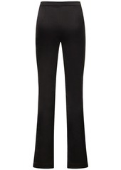 Alexander Wang Logo Tailored Cotton Blend Leggings