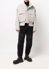 Alexander Wang logo-waistband panelled track pants