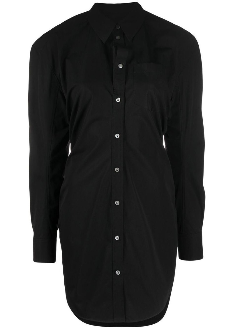 Alexander Wang long-sleeve cotton shirtdress