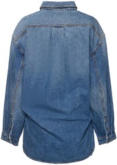 Alexander Wang Long Sleeve Denim Mini Dress