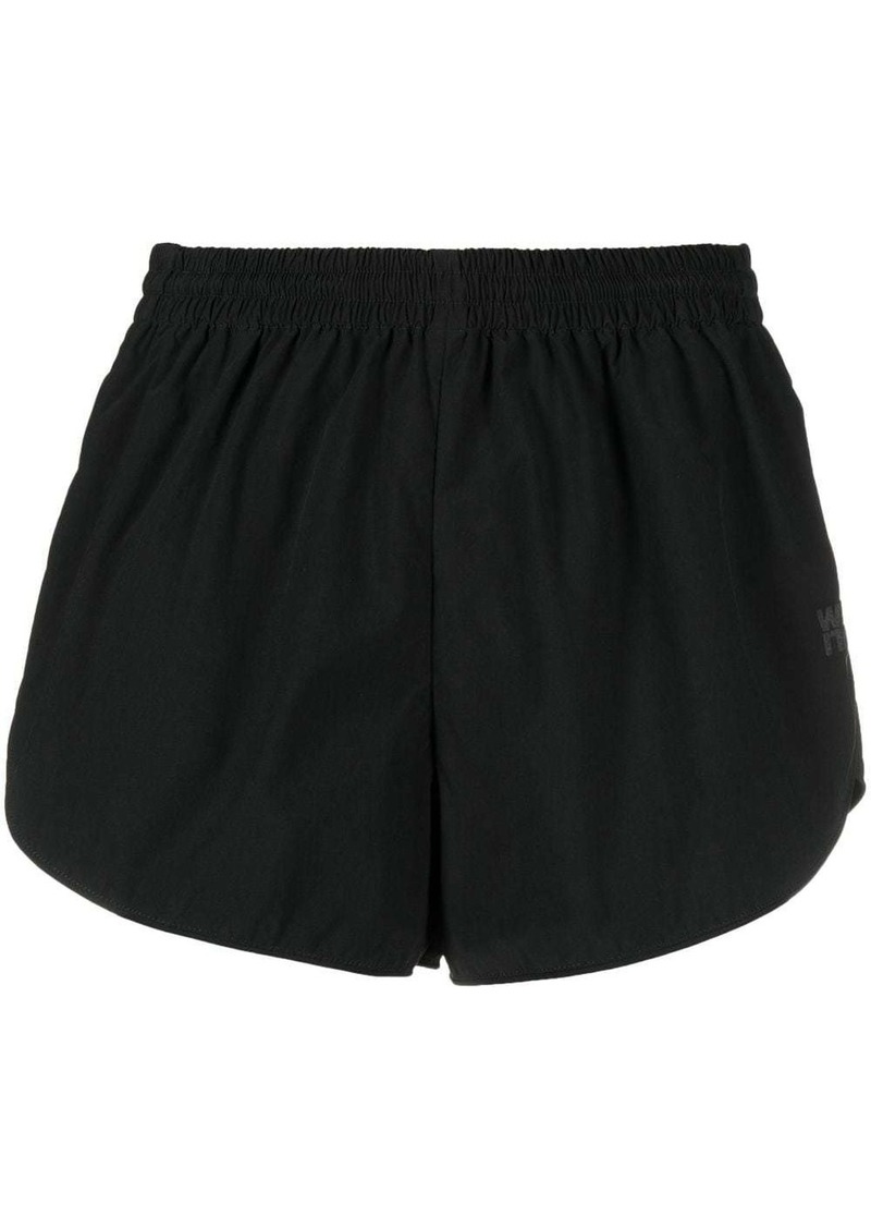 Alexander Wang Marathon logo-print track shorts