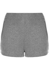 Alexander Wang metallic-threading mini shorts