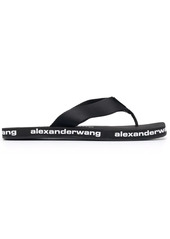 Alexander Wang outsole-logo flip flops