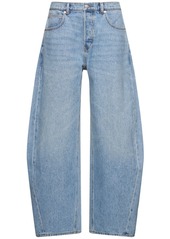 Alexander Wang Oversize Rounded Low Rise Jeans