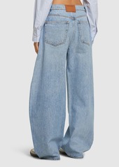 Alexander Wang Oversize Rounded Low Rise Jeans