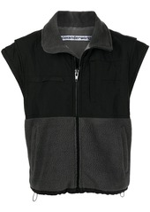 Alexander Wang panelled fleece gilet