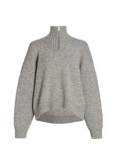 Alexander Wang Quarter-Zip Wool Sweater