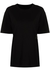 Alexander Wang rubberised logo cotton T-shirt