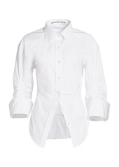 Alexander Wang Ruched Cotton Shirt