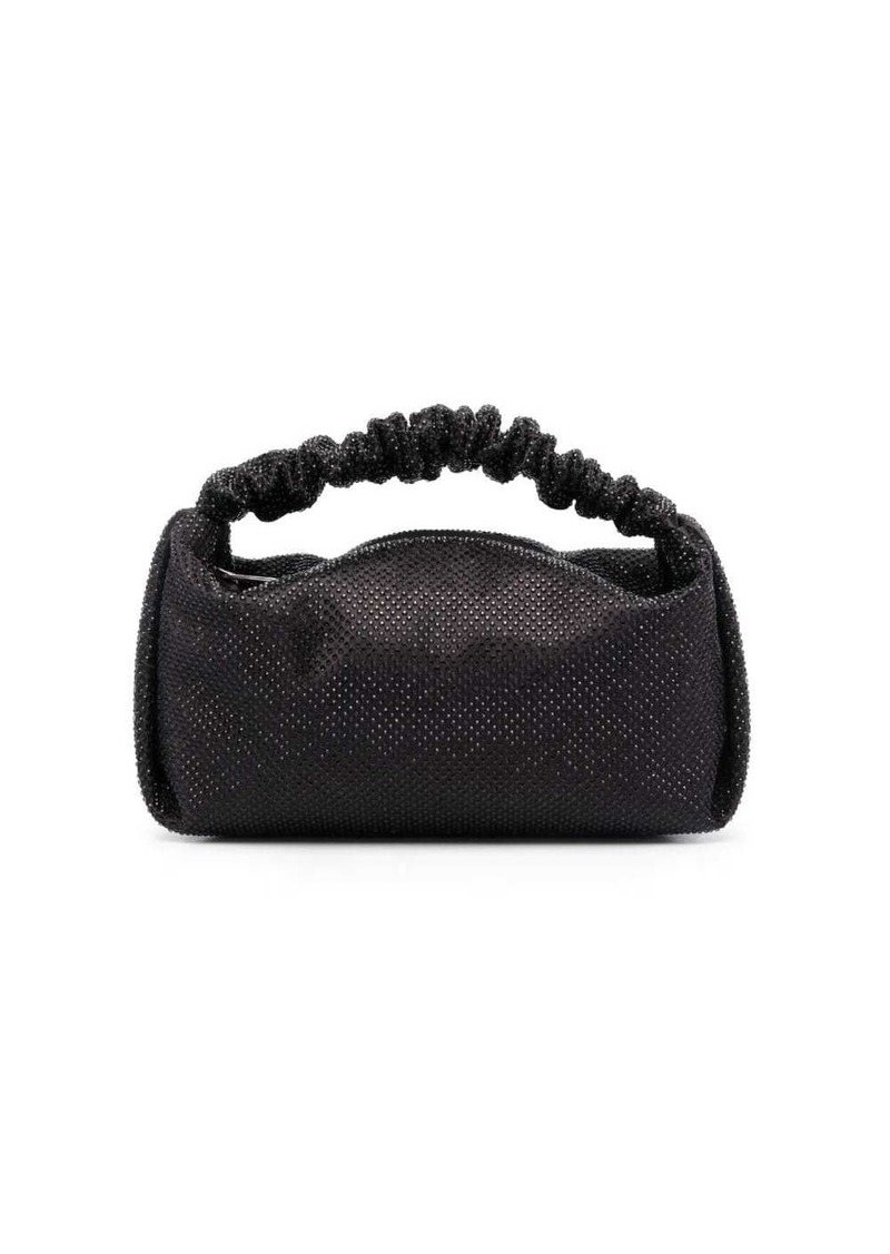 Alexander Wang Scrunchie crystal-embellished mini bag