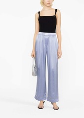 Alexander Wang silk-jacquard wide-leg trousers