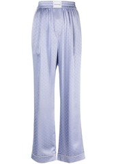 Alexander Wang silk-jacquard wide-leg trousers