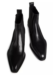 Alexander Wang Slick 40MM Leather Ankle Boots