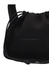Alexander Wang Small Ryan Ribbed Nylon Top Handle Bag
