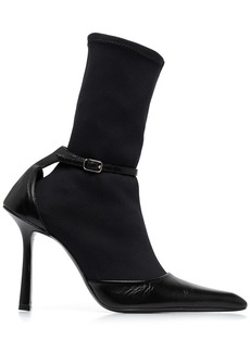 Alexander Wang sock-style ankle pumps