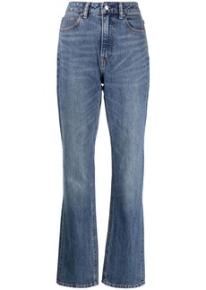 Alexander Wang Fly high-rise flared jeans