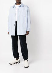 Alexander Wang striped cotton shirt jacket