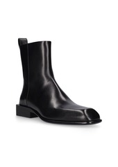 Alexander Wang Throttle Leather Ankle Boots