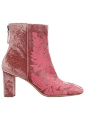 Alexandre Birman 70mm Regina Floral Velvet Boots