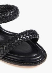 Alexandre Birman - Alessia 90 braided leather mules - Black - EU 38.5
